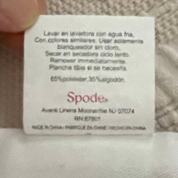 Spode Avanti Linens Christmas/Holiday Table Runner 86" x 13.5" EUC!! - Picture 5 of 6